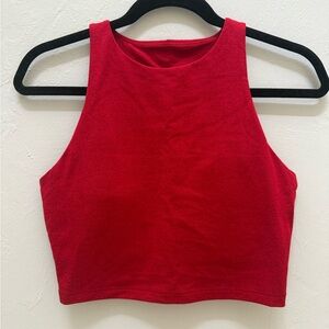 Old Navy Red Crop Top